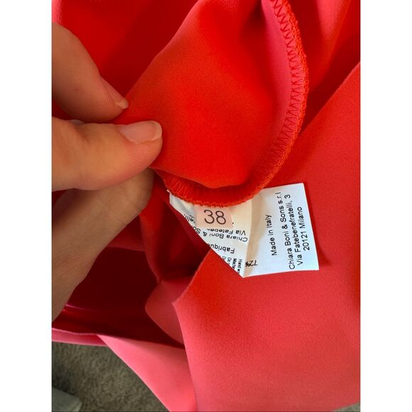 Chiara Boni Celide Chain-Strap Cutout Dress Size 38 | 6 US - Picture 7 of 11